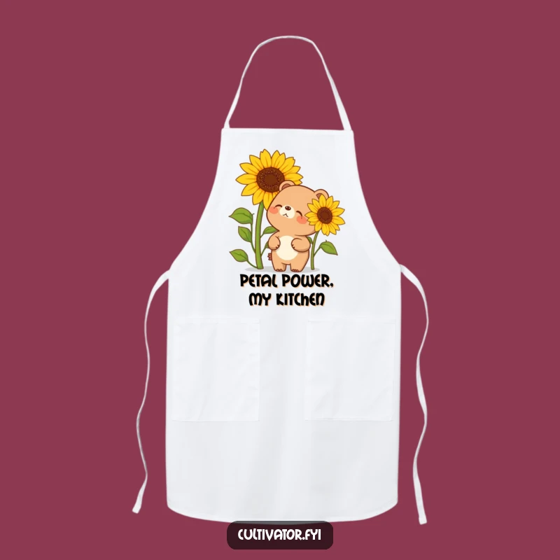 Funny Giggling Bear Apron - Kitchen Humor for Cooking Adventures - Great Funny Gift