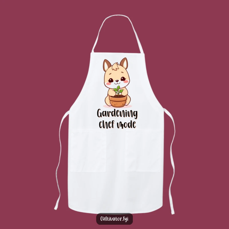 Funny Gardener Animal Apron: Happy Harvest, Practical Funny Gift!