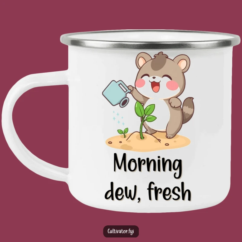 Funny Plant Parent Animal Camping Mug: Outdoor Hydration, Unique Funny Gift!