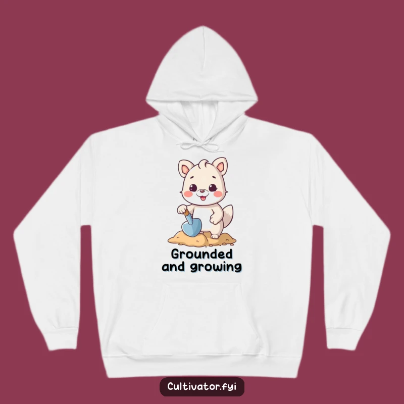 Funny Gardening Animal Hoodie: Trowel Time Warmth - Ultimate Funny Gift