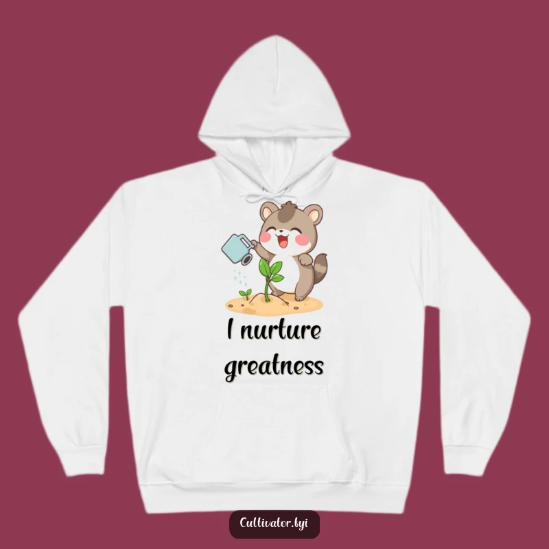 Funny Plant Parent Animal Hoodie: Cozy Care, The Best Funny Gift!