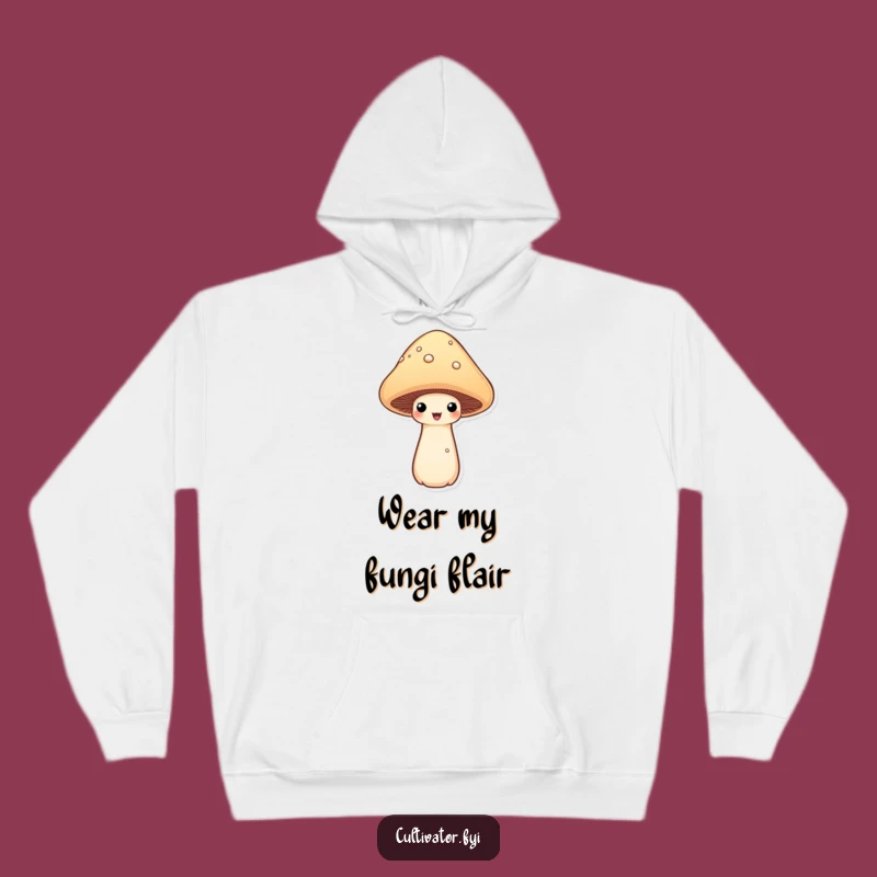 Funny Proud Mushroom Hoodie: Cozy Fungi Humor for a Perfect Gift