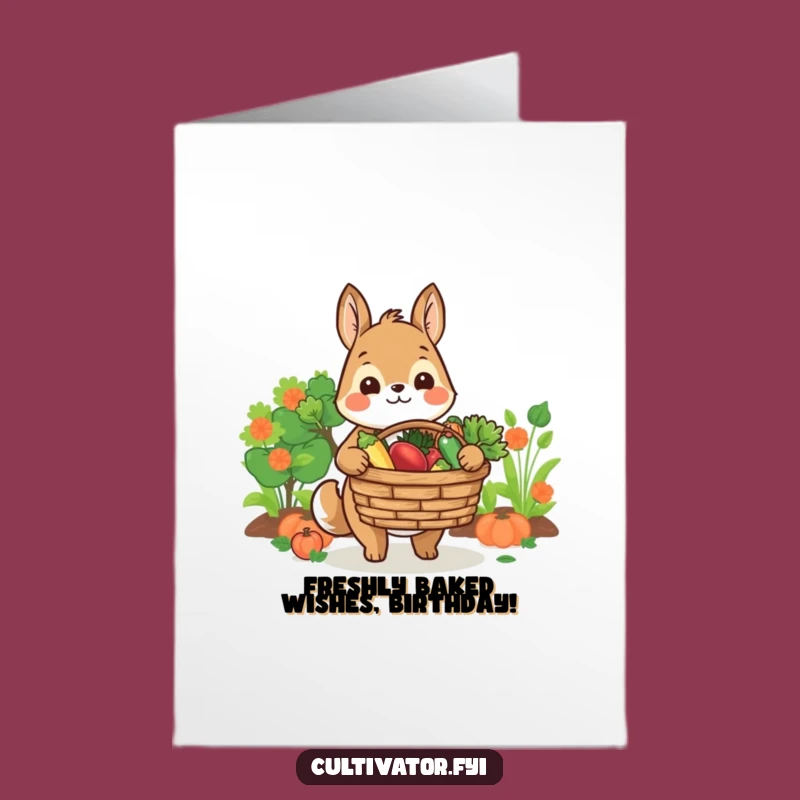 Funny Free Printable Birthday Card: Harvest Animal Gift, Great DIY Choice