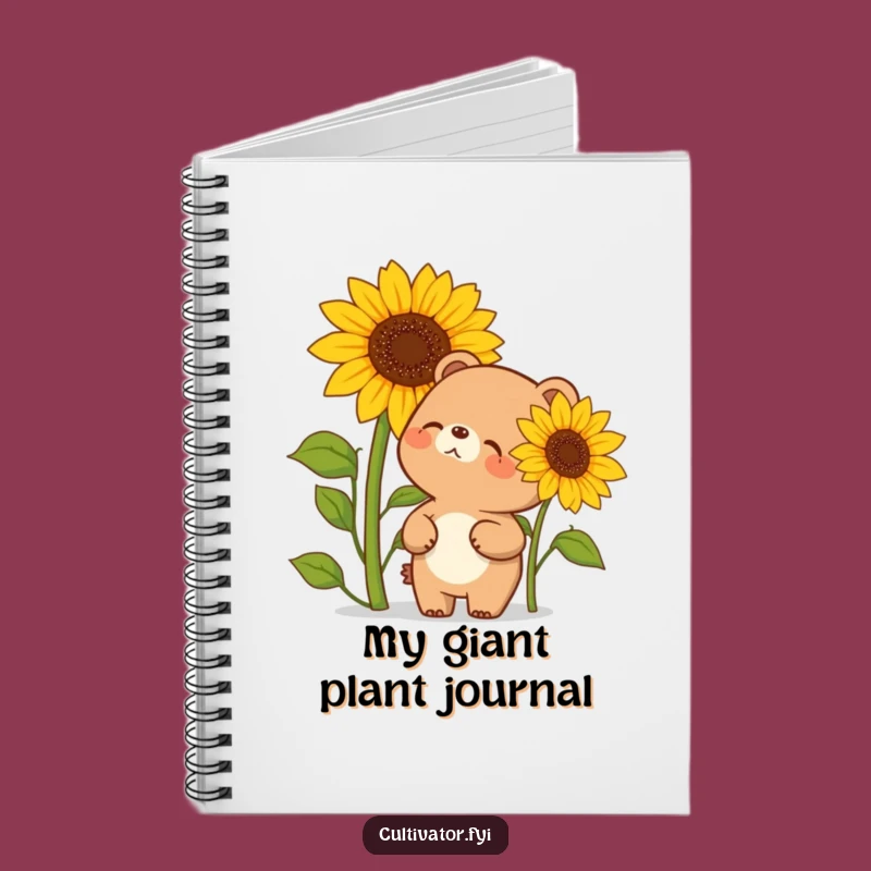 Funny Giggling Bear Notebook - Jot Down Ideas with Nature's Humor - Perfect Funny Gift