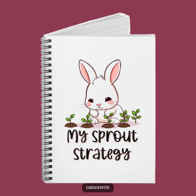 Funny Rabbit Seedling Notebook: Journal Your Garden Plans with Hilarious Inspiration
