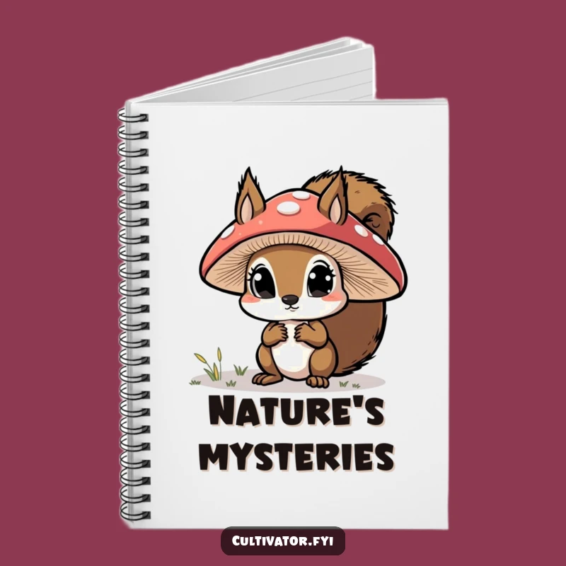 Funny Squirrel Explorer Notebook: Jot Down Ideas with Forest Curiosity